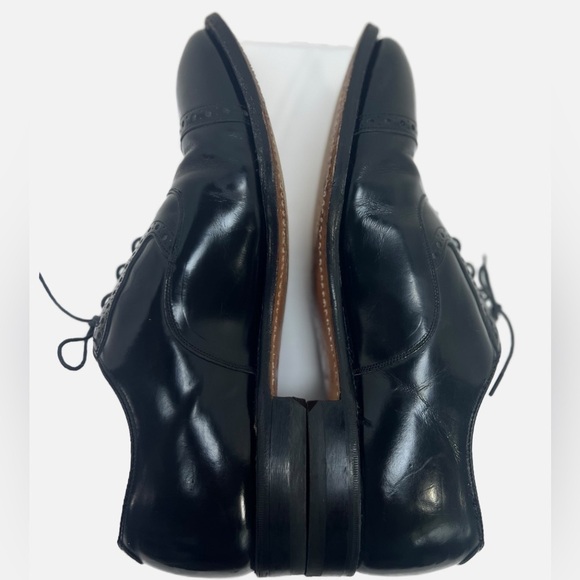 Johnston and Murphy Heritage Collection Black Oxfords Mens size 9 main image 6